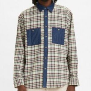 Levi's x Snoop Dogg | Unisex Two-Tone Flannel | Size XL